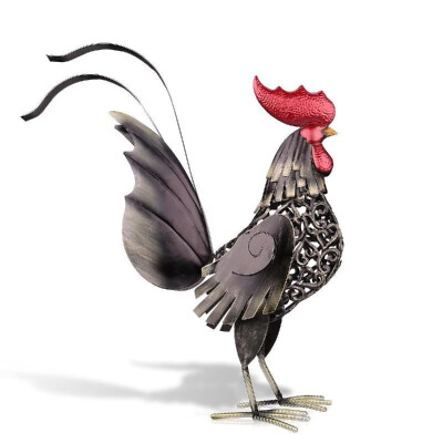 TOOARTS Black iron rooster big size Metal sculptrue Iron sculpture Abstract sculpture Crafting Home furnishing articles Decorati
TOOARTS Black iron rooster big size Metal sculptrue Iron sculpture Abstract sculpture Crafting Home furnishing articles Decorati