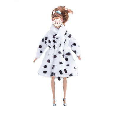 Fashion Clothes for Doll Leopard-printed Plush Coat Doll Clothes Accessory for Kids Toy Present
Fashion Clothes for Doll Leopard-printed Plush Coat Doll Clothes Accessory for Kids Toy Present