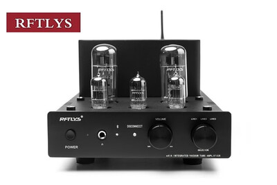 RFTLYS EA1A EL34 vacuum tube headphone amplifier & hifi Integrated amp with bluetooth
RFTLYS EA1A EL34 vacuum tube headphone amplifier & hifi Integrated amp with bluetooth