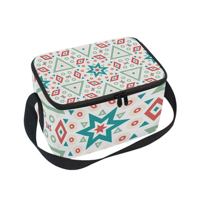 ALAZA Insulated Lunch Box Geometric Texture Lunch Bag for Men Women Portable Tote Bag Cooler Bag
ALAZA Insulated Lunch Box Geometric Texture Lunch Bag for Men Women Portable Tote Bag Cooler Bag