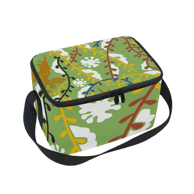 ALAZA Insulated Lunch Box Green Wicker Lunch Bag for Men Women Portable Tote Bag Cooler Bag
ALAZA Insulated Lunch Box Green Wicker Lunch Bag for Men Women Portable Tote Bag Cooler Bag