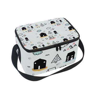 ALAZA Lunch Box Insulated Little House Lunch Bag Large Cooler Tote Bag for Men Women
ALAZA Lunch Box Insulated Little House Lunch Bag Large Cooler Tote Bag for Men Women