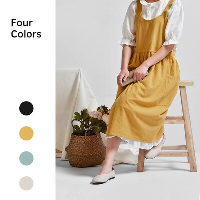 NeillieN All-cotton loose apron Korean version cotton&hemp apron kitchen florist overallsdaidlepinaforeClean apron
NeillieN All-cotton loose apron Korean version cotton&hemp apron kitchen florist overallsdaidlepinaforeClean apron