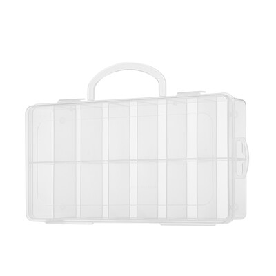 Transparent Plastic 14 Grids Box Tools Baits Jewelry Needle&Thread Storage Organizer for Display Collection
Transparent Plastic 14 Grids Box Tools Baits Jewelry Needle&Thread Storage Organizer for Display Collection