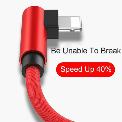 Type Charging Cable 90 Degree Nylon USB Cable for IPhone X 6 6s 7 8 Fast Charging Cable
Type Charging Cable 90 Degree Nylon USB Cable for IPhone X 6 6s 7 8 Fast Charging Cable