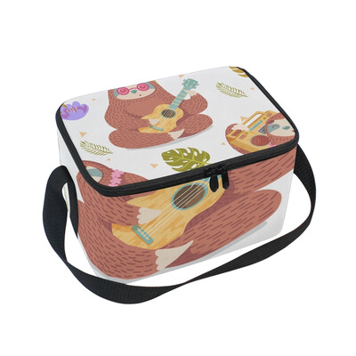 ALAZA Lunch Box Insulated Cartoon Sloth Lunch Bag Large Cooler Tote Bag for Men Women
ALAZA Lunch Box Insulated Cartoon Sloth Lunch Bag Large Cooler Tote Bag for Men Women
