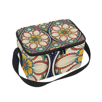 ALAZA Ethnic Seamless Pattern Lunch Box Insulated Lunch Bag Large Cooler Tote Bagfor Men Women
ALAZA Ethnic Seamless Pattern Lunch Box Insulated Lunch Bag Large Cooler Tote Bagfor Men Women