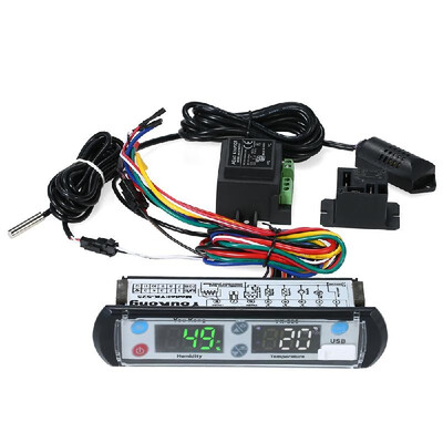 YouKong Digital Temperature&Humidity Recording Controller 220V Reptile Thermostat Hygrostat for Hatching Greenhouse Cultivatio
YouKong Digital Temperature&Humidity Recording Controller 220V Reptile Thermostat Hygrostat for Hatching Greenhouse Cultivatio