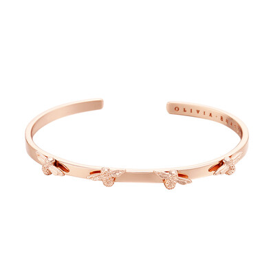 Olivia burton bee bracelet female opening ob simple fashion niche bracelet personality net red temperament OBJ16AMB34
Olivia burton bee bracelet female opening ob simple fashion niche bracelet personality net red temperament OBJ16AMB34