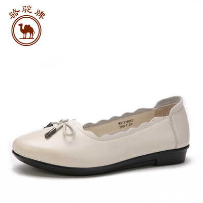 Camel single shoes female mother pregnant women leather shallow mouth bow simple W91216503 white 38240 yards
Camel single shoes female mother pregnant women leather shallow mouth bow simple W91216503 white 38240 yards