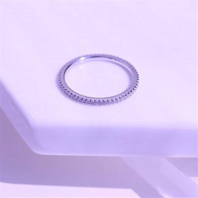 14K Gold Plated Sterling Silver Cubic Zirconia Stackable Eternity Band Wedding Ring
14K Gold Plated Sterling Silver Cubic Zirconia Stackable Eternity Band Wedding Ring
