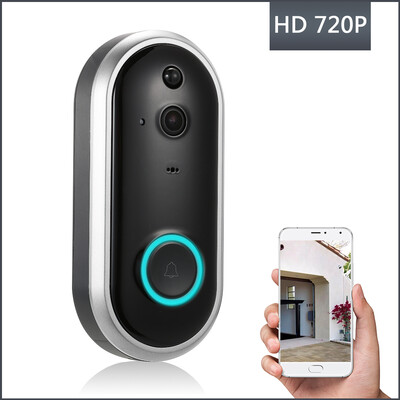 Smart WIFI 720P Security Doorbell with Visual Recording Night Vision PIR Motion Detection Low Power Consumption Phone APP Remote H
Smart WIFI 720P Security Doorbell with Visual Recording Night Vision PIR Motion Detection Low Power Consumption Phone APP Remote H