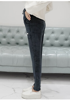 New autumn winter Korean version of the casual harem pants&fleece thickened pregnant belly pants wear
New autumn winter Korean version of the casual harem pants&fleece thickened pregnant belly pants wear