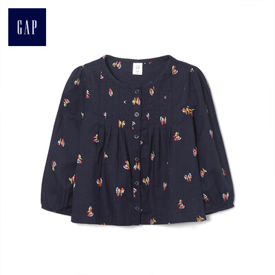 GAP flagship store female young print pleated round neck long sleeve shirt 399240 fresh bean sand green 18-24M
GAP flagship store female young print pleated round neck long sleeve shirt 399240 fresh bean sand green 18-24M