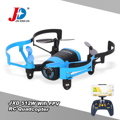Original JXD 512W Wifi FPV 03MP Camera Drone 24G 4CH 6-Axis RC Quadcopter G-Sensor Selfie RTF
Original JXD 512W Wifi FPV 03MP Camera Drone 24G 4CH 6-Axis RC Quadcopter G-Sensor Selfie RTF