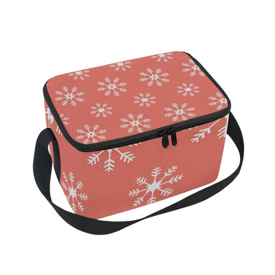ALAZA Insulated Lunch Box Red Snow Lunch Bag for Men Women Portable Tote Bag Cooler Bag
ALAZA Insulated Lunch Box Red Snow Lunch Bag for Men Women Portable Tote Bag Cooler Bag