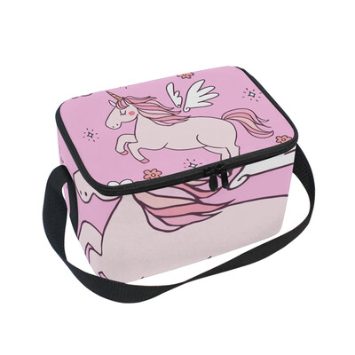 ALAZA Lunch Box Insulated Lunch Bag Large Cooler Tote Bag Pink Unicorn for Men Women Girls Boys
ALAZA Lunch Box Insulated Lunch Bag Large Cooler Tote Bag Pink Unicorn for Men Women Girls Boys