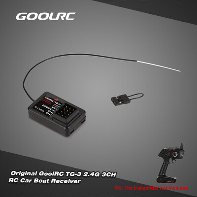 Original GoolRC TG-3 24G 3CH RC Car Boat Receiver for GoolRC TG3 AUSTAR AX5S Transmitter
Original GoolRC TG-3 24G 3CH RC Car Boat Receiver for GoolRC TG3 AUSTAR AX5S Transmitter