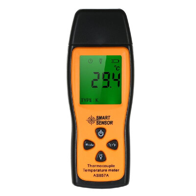 SMART SENSOR Mini K-type Thermometer LCD Digital Handheld Temperature Meter with K Type Thermocouple Sensor -200~700℃-328~1292℉
SMART SENSOR Mini K-type Thermometer LCD Digital Handheld Temperature Meter with K Type Thermocouple Sensor -200~700℃-328~1292℉
