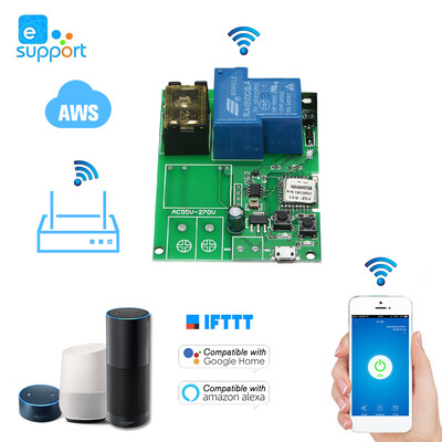 eWeLink USB DC5V 30A Wifi Switch Wireless Relay Module Smart Home Automation Modules Phone APP Remote Control Timer Switch Compatib
eWeLink USB DC5V 30A Wifi Switch Wireless Relay Module Smart Home Automation Modules Phone APP Remote Control Timer Switch Compatib