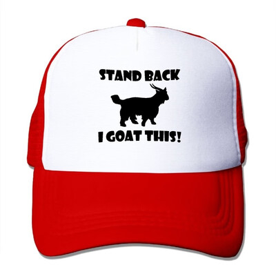 Fdreattyuny Stand Back I Goat This Fashion Baseball Cap For Men&Women Adjustable Mesh Trucker Hat
Fdreattyuny Stand Back I Goat This Fashion Baseball Cap For Men&Women Adjustable Mesh Trucker Hat