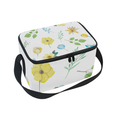 ALAZA Lunch Box Insulated Lunch Bag Large Cooler Beautiful Flowers And Leaf Tote Bag
ALAZA Lunch Box Insulated Lunch Bag Large Cooler Beautiful Flowers And Leaf Tote Bag