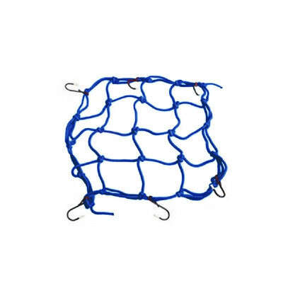 4040 Heavy-Duty Elastic Motorcycle Luggage Net Helmet Holder Mesh ATV Bike Luggages Cargo Bungee with 6 Adjustable Hooks Blue
4040 Heavy-Duty Elastic Motorcycle Luggage Net Helmet Holder Mesh ATV Bike Luggages Cargo Bungee with 6 Adjustable Hooks Blue