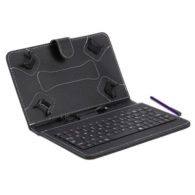 Folding Foldable Folio Magnetic PU Leather Case Cover Stand Holder with Keyboard Stylus Pen for Android 78 Inch Tablet
Folding Foldable Folio Magnetic PU Leather Case Cover Stand Holder with Keyboard Stylus Pen for Android 78 Inch Tablet