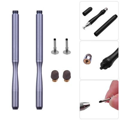 Fine Point 2 in 1 Precision Stylus Pens with Fiber Tip&Disc Tip Universal Capacitive TouchScreens Stylus Pen for Cellphone Tab
Fine Point 2 in 1 Precision Stylus Pens with Fiber Tip&Disc Tip Universal Capacitive TouchScreens Stylus Pen for Cellphone Tab