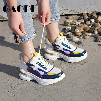Gao Di gaodi thick bottom mesh breathable wild color matching running sports shoes women white 38
Gao Di gaodi thick bottom mesh breathable wild color matching running sports shoes women white 38