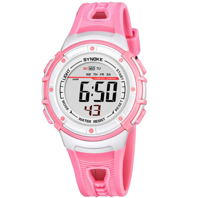 SYNOKE Sport Children Wrist Watches LED Digital Stopwatch Alarm Luminous Water Resistant Girl Boy Watch
SYNOKE Sport Children Wrist Watches LED Digital Stopwatch Alarm Luminous Water Resistant Girl Boy Watch