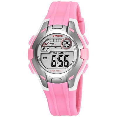 SYNOKE Sport Children Wrist Watches LED Digital Stopwatch Alarm Luminous Water Resistant Girl Boy Watch
SYNOKE Sport Children Wrist Watches LED Digital Stopwatch Alarm Luminous Water Resistant Girl Boy Watch