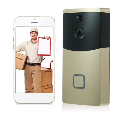HD 720P WIFI Visual Intercom Door Phone Wireless Video Doorbell With PIR Motion Detector Smart Video Doorphone Support for Android
HD 720P WIFI Visual Intercom Door Phone Wireless Video Doorbell With PIR Motion Detector Smart Video Doorphone Support for Android