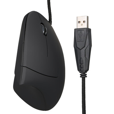 Vertical Mouse USB Ergonomic Optical Mouse High Precision Adjustable 800 1200 2000 3200 DPI 5 Buttons Wired for Mac Laptop P
Vertical Mouse USB Ergonomic Optical Mouse High Precision Adjustable 800 1200 2000 3200 DPI 5 Buttons Wired for Mac Laptop P