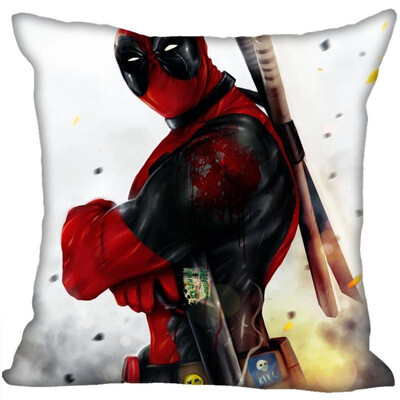 Deadpool Pillow Cover Bedroom Home Office Decorative Pillowcase Square Zipper Pillow Cases Satin Fabric No Fade 35x35CM
Deadpool Pillow Cover Bedroom Home Office Decorative Pillowcase Square Zipper Pillow Cases Satin Fabric No Fade 35x35CM