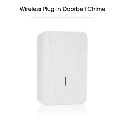 Wireless Plug-in Doorbell Chime With LED 5 Levels Volume 55 Ringtones Compatible with Visual Doorbell with WiFi Wireless Doorbell
Wireless Plug-in Doorbell Chime With LED 5 Levels Volume 55 Ringtones Compatible with Visual Doorbell with WiFi Wireless Doorbell