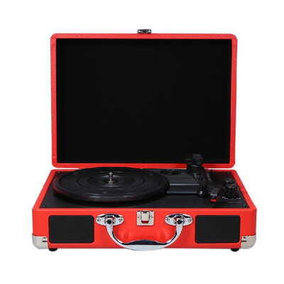 Turntable With Speakers Vintage BT Phonograph Record Player Stereo Sound Black EU-type
Turntable With Speakers Vintage BT Phonograph Record Player Stereo Sound Black EU-type