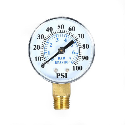 0100psi 07bar Dual Scale Mechanical Pressure Gauge Pool Filter Aquarium Water Air Gas Pressure Gauge Meter 14 inch NPT Bottom
0100psi 07bar Dual Scale Mechanical Pressure Gauge Pool Filter Aquarium Water Air Gas Pressure Gauge Meter 14 inch NPT Bottom