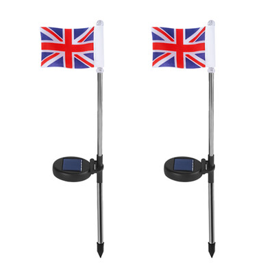 New Practical LED National Flag Solar Power 2Pcs Waterproof Outdoor Rechargeable Polysilicon Sensor Model Garden Yard Lawn Decorat 
New Practical LED National Flag Solar Power 2Pcs Waterproof Outdoor Rechargeable Polysilicon Sensor Model Garden Yard Lawn Decorat