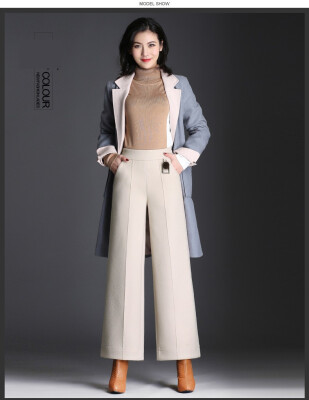 wide leg trousers women 2018 new middle-aged womens trousers high-waisted woollen slacks mother woollen trousers women
wide leg trousers women 2018 new middle-aged womens trousers high-waisted woollen slacks mother woollen trousers women