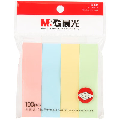 Morning Light M&G Stationery 7619mm100 Pages Convenient Notes Sticker Pepsi Posts Message Sticker Papers Good Things Memo Stickers 4 Pack YS-13
Morning Light M&G Stationery 7619mm100 Pages Convenient Notes Sticker Pepsi Posts Message Sticker Papers Good Things Memo Stickers 4 Pack YS-13