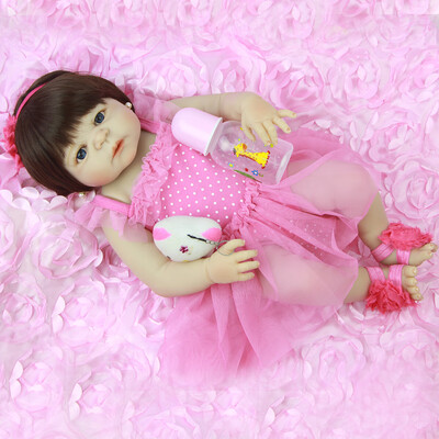 Lovely 23 Inch Full Silicone Baby Doll 100 Handmade Lifelike Reborn Babies Girl Toy For Kid Christmas Gift Bedtime Playmate
Lovely 23 Inch Full Silicone Baby Doll 100 Handmade Lifelike Reborn Babies Girl Toy For Kid Christmas Gift Bedtime Playmate
