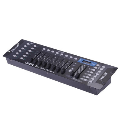 Lixada USEUUK Plug 192 Channels DMX512 Controller Console for Stage Light Party DJ Disco Operator Equipment
Lixada USEUUK Plug 192 Channels DMX512 Controller Console for Stage Light Party DJ Disco Operator Equipment