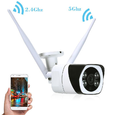 1080P HD Bullet 24Ghz 5Ghz Dual Band WIFI Camera Outdoor Weatherproof Wireless IP Camera 20MP 4pcs Array IR Leds Support Phone A
1080P HD Bullet 24Ghz 5Ghz Dual Band WIFI Camera Outdoor Weatherproof Wireless IP Camera 20MP 4pcs Array IR Leds Support Phone A