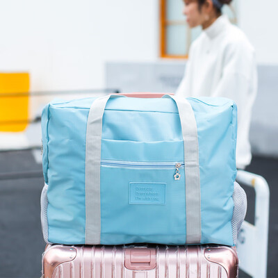 Chic portable collapsible trolley case storage bag travel multi-function waterproof luggage clothing finishing bag shoulder bag tote bag blue
Chic portable collapsible trolley case storage bag travel multi-function waterproof luggage clothing finishing bag shoulder bag tote bag blue