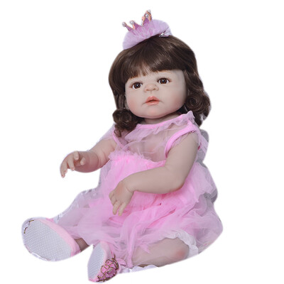 New Style 11 Inch Full Silicone Vinyl Reborn Boy Baby Doll Realistic Newborn With Handmade Knitted Clothes Kids Sleeping Toy
New Style 11 Inch Full Silicone Vinyl Reborn Boy Baby Doll Realistic Newborn With Handmade Knitted Clothes Kids Sleeping Toy