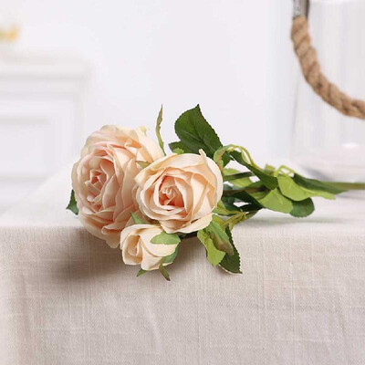 Origin supply Guangzhou simulation bouquet wholesale three fork Alice rose hotel model room display fake flower Champagne
Origin supply Guangzhou simulation bouquet wholesale three fork Alice rose hotel model room display fake flower Champagne