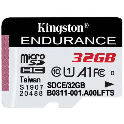 Kingston 32GB TF MicroSD memory card U1 C10 A1 driving recorder & home surveillance camera dedicated memory card high durability
Kingston 32GB TF MicroSD memory card U1 C10 A1 driving recorder & home surveillance camera dedicated memory card high durability