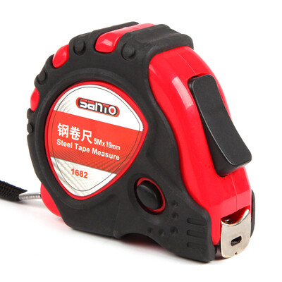 SANTO Rubber-coated shell self-locking steel tape measure 5M19mm steel tape measure 1682
SANTO Rubber-coated shell self-locking steel tape measure 5M19mm steel tape measure 1682