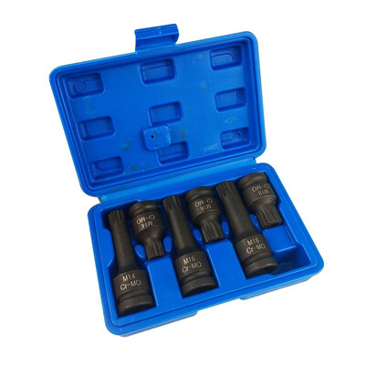 6pc socket combination for pneumatic wrench 12 inch long sleeve set short socket set M141618
6pc socket combination for pneumatic wrench 12 inch long sleeve set short socket set M141618